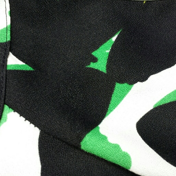 Worthington Blouse with Tie Butterfly Design Sz PS - Picture 7 of 8